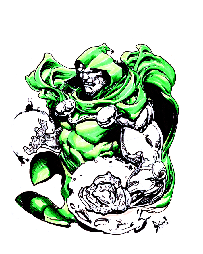 Dr. Doom Sticker [Pre-Order]