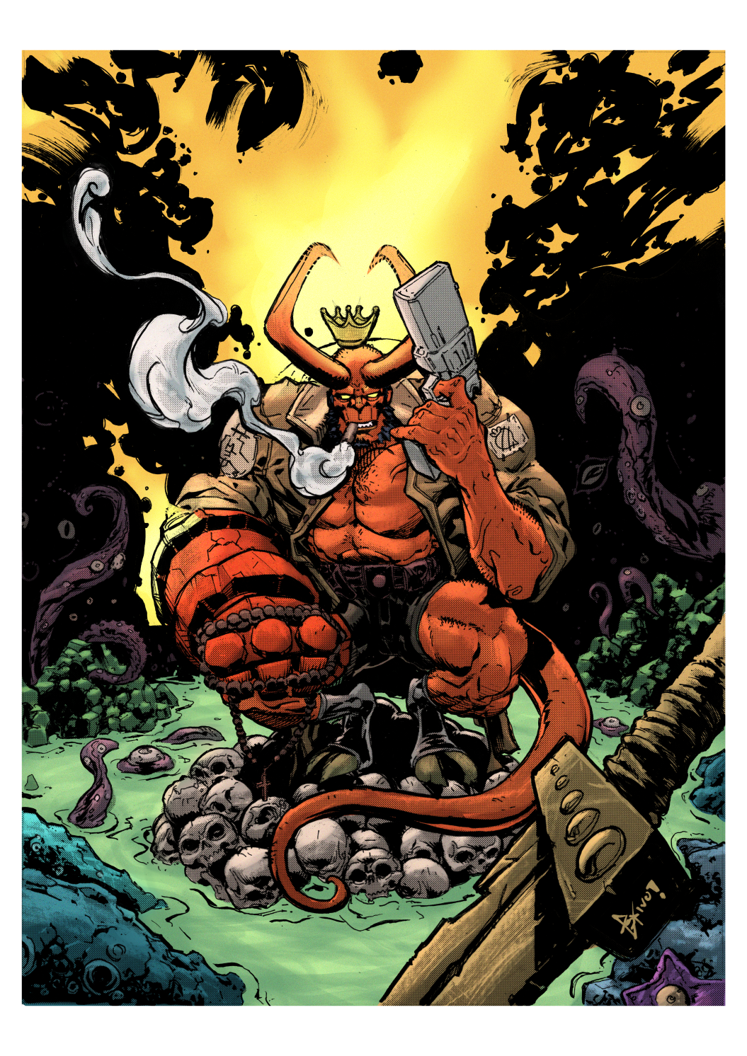 Hellboy Print [Pre-Order]